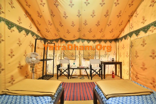 Kutch Rann Utsav Non AC Tent Swiss Cottage View 