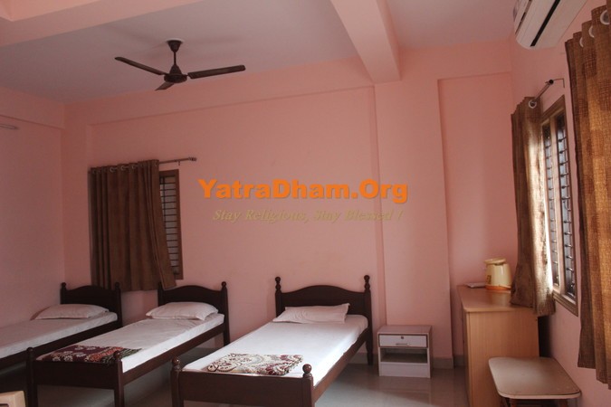Bhuj Adinath Jinalaya 3 Bed AC Room View 