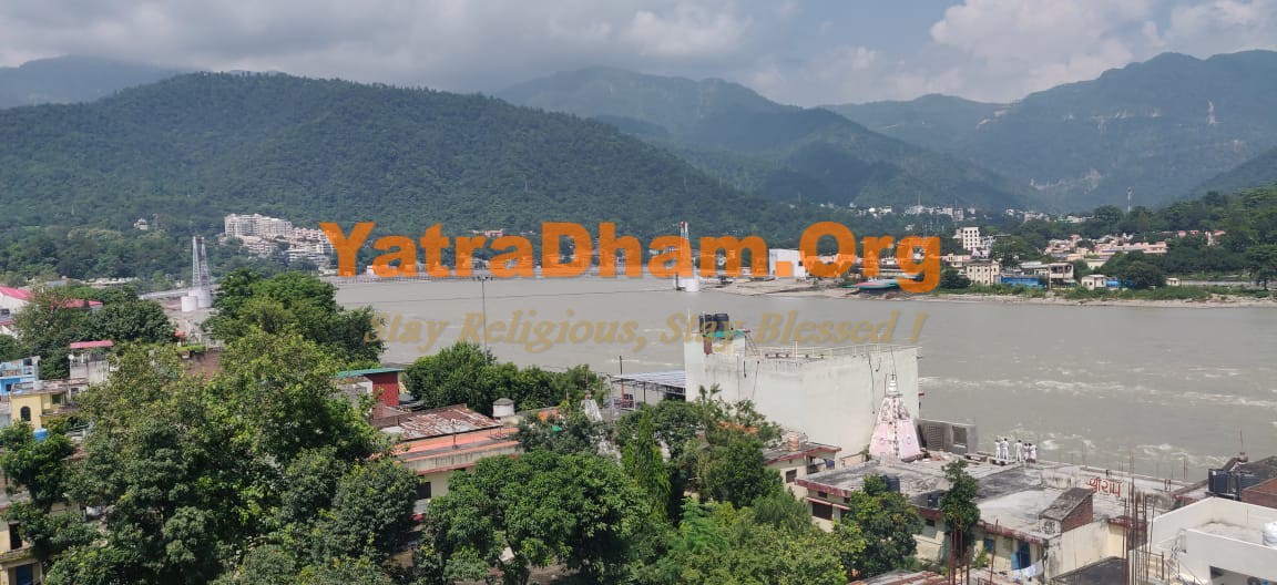 Rishikesh Ganga Cottage Swaminarayan Mandir Ganga Ghat View1