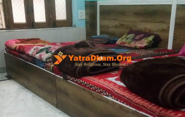 Haridwar Shri Krishna Dham Ashram 3 Bed Non AC Room View