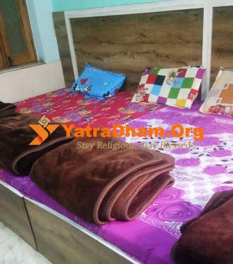Haridwar Shri Krishna Dham Ashram 3 Bed AC Room View