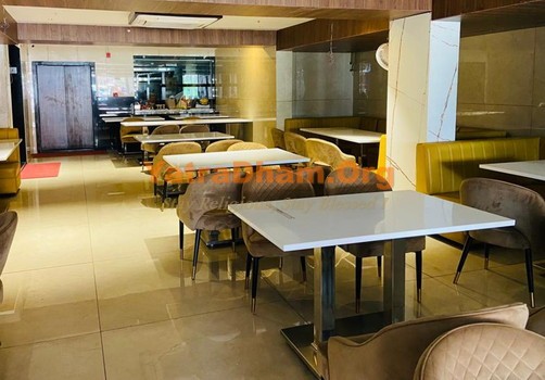 Jagannath Puri Hotel TP Restaurant Area    