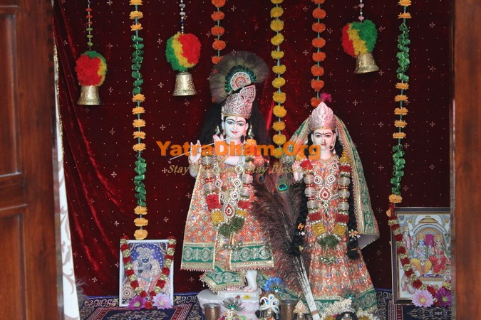 Vrindavan Radha Damodar Dham Dharamshala Temple View
